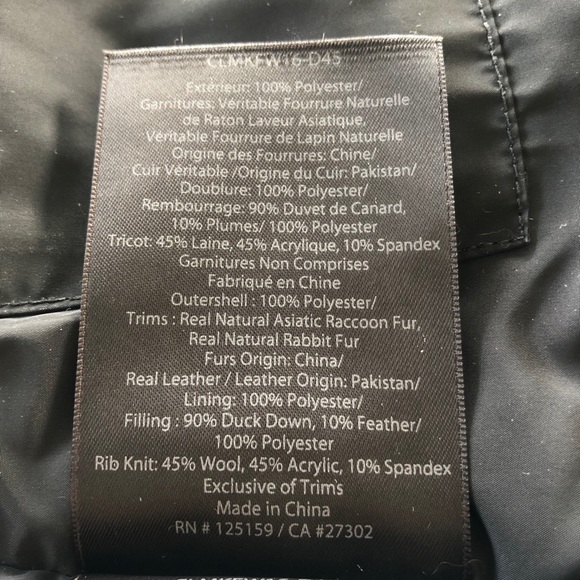 Mackage Down Parka with Fur Hood - Picture 9 of 10